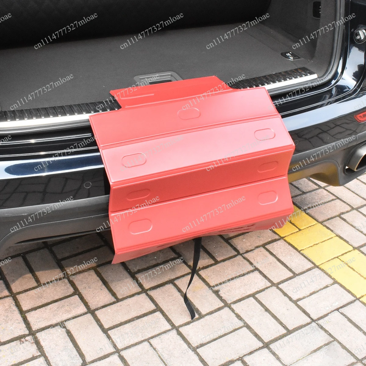 Foldable pet ladder, foldable stair mat, medium to large dog supplies, plastic climbing ladder for cars, foldable