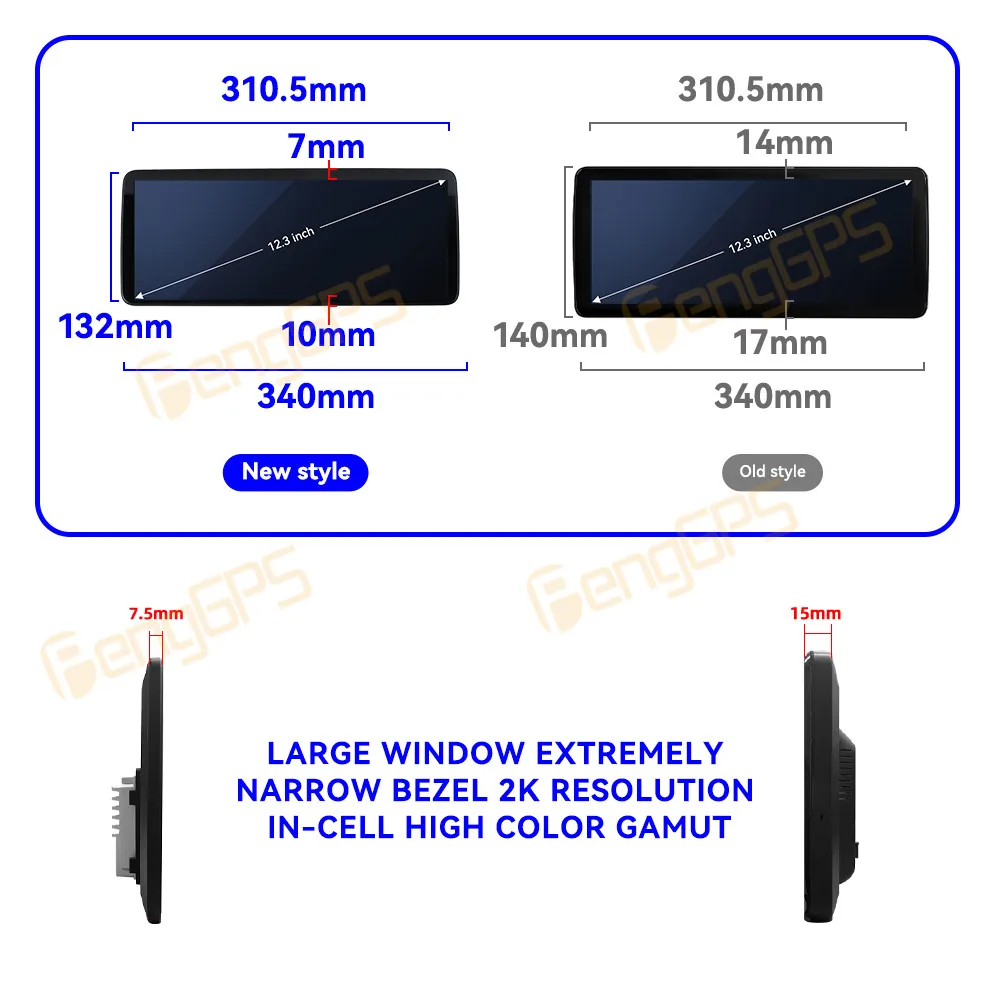 راديو السيارة شاشة رقيقة جدا أندرويد 13 لهوندا أكورد 2014-2017 مشغل وسائط متعددة ستيريو Carplay السيارات لتحديد المواقع والملاحة المضيف واي فاي #5