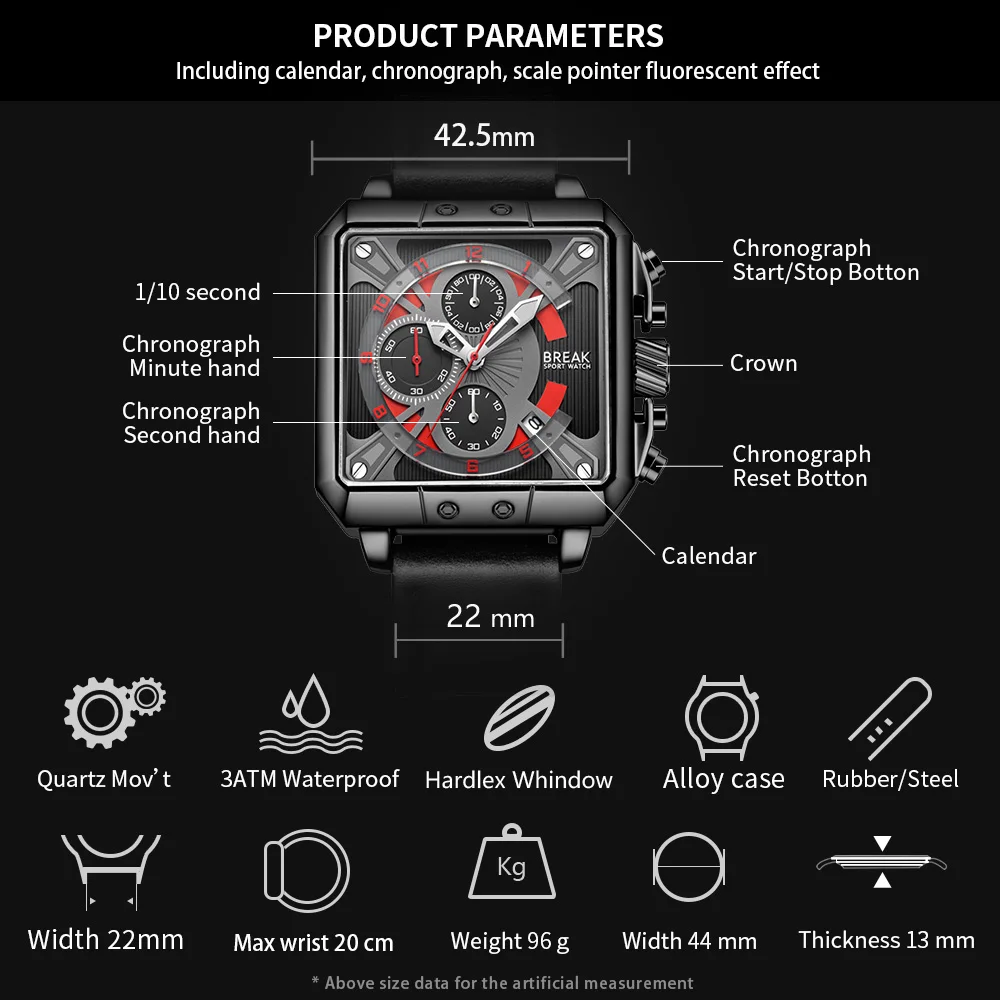 New Luxury Top Brand Chronograph Quartz Watch Men Sport Silicone Rubber Strap Luminous Calendar Gift Casual Wrist Watch