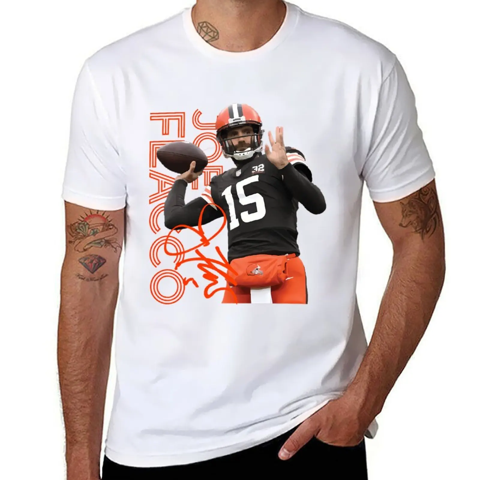 

Joe Flacco T-Shirt t shirts for man cotton soft man t shirts for men T-Shirt