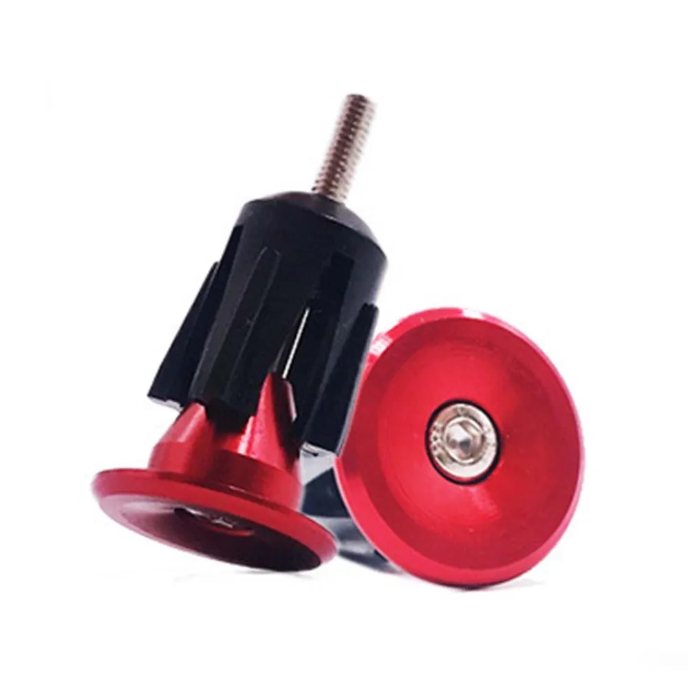 

Durable Cycling Accessories Aluminum Alloy Bike Parts Road Bike Handlebar Caps Bicycle Grips Plugs Bar End Cap Handle Bar Plug