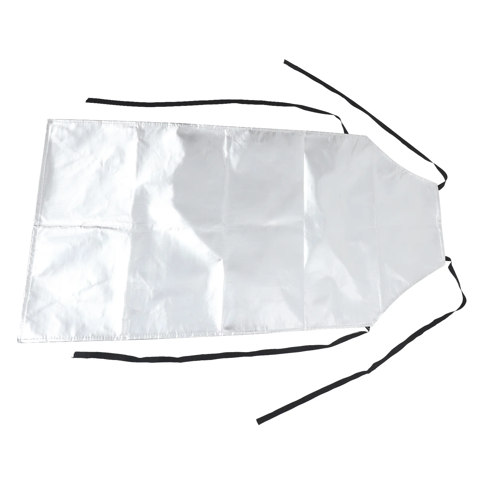 

Oil Resistant Thermal Insulation Fireproof Aluminum Foil Apron Heavy Duty Protective Cover for Welding Metal Processing Wood