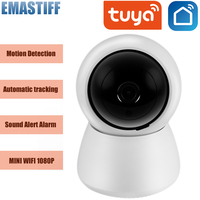 HD 1080P WIFI IP Camera Tuya Smart Surveillance Camera Automatic Tracking Smart Home Security Indoor WiFi Wireless Baby Monitor