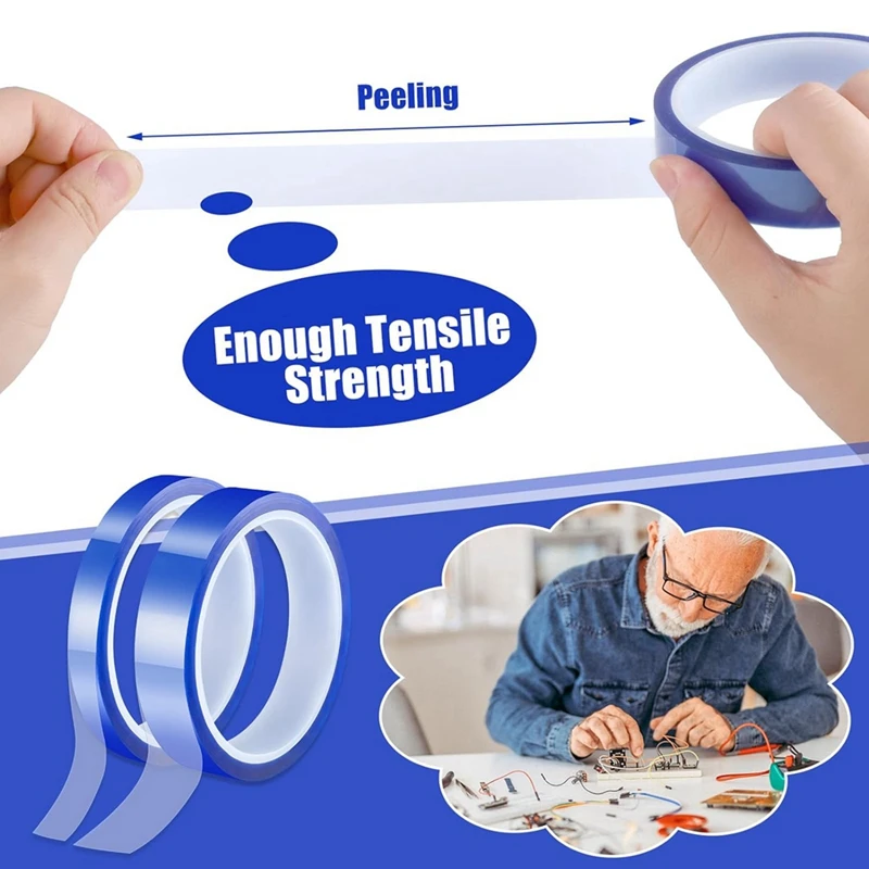 8 ม้วน 10 และ 20 มม. เทปทนความร้อน, เทปถ่ายเทความร้อน, สําหรับกดระเหิดการถ่ายเทความร้อน