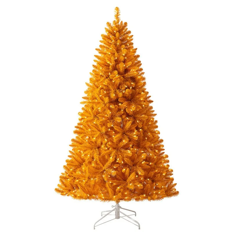 Colorful Christmas Decorations DIY High-end Luminous New Orange Orange Christmas Tree Ornament