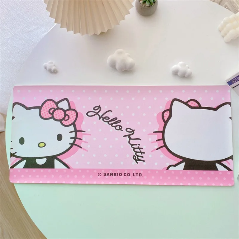 Simpatica tovaglietta per pesci brutti per pranzo e studio, tovaglietta rettangolare in PU per articoli per la casa dei cartoni animati hello kitty