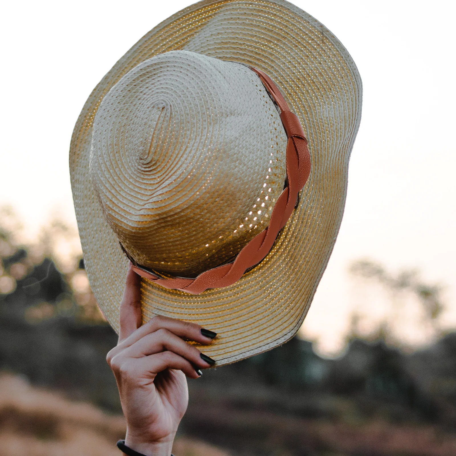 

Decorative Hat Strap Trim Decoration Band for Women Chinstrap Miss Cowboy Bands