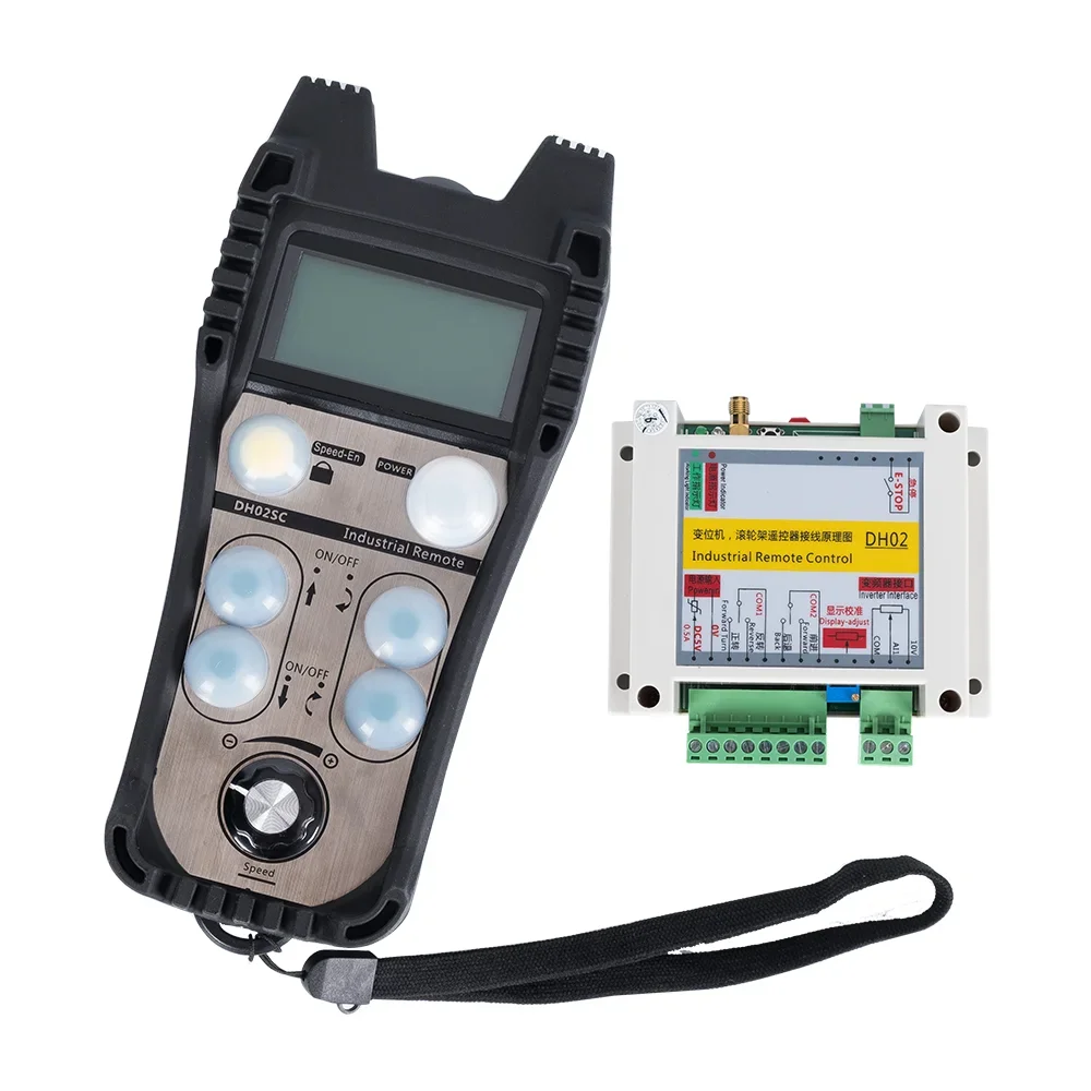 

IP67 Waterproof 433MHZ Industrial Use Wireless Remote Controller for Cable Pulling Machine Logistic Lifting Machinery Quarrying