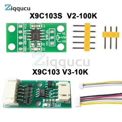 X9C103 X9C103S cyfrowy potencjometr moduł tablicy V3-10K V2-100K cyfrowy potencjometr moduł dla Arduino