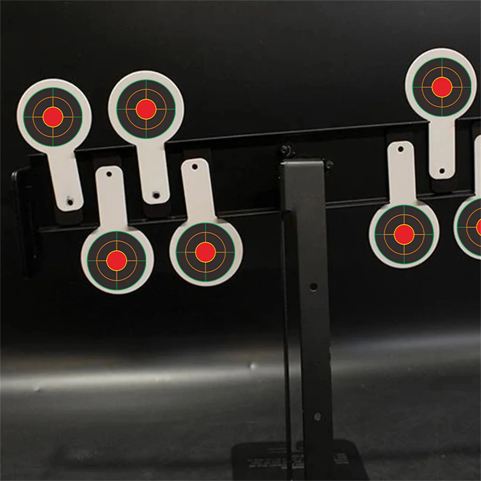 200 Stück, 3 Zoll, runde, rote Zielaufkleber für Zielerfahrung mit drei verschiedenen Spritzwasser-Effekten, Zielaufkleber für das Training, selbstklebendes Zielpapier (kann für Zielerfahrung und Zielerfassung verwendet werden). – Detail 4