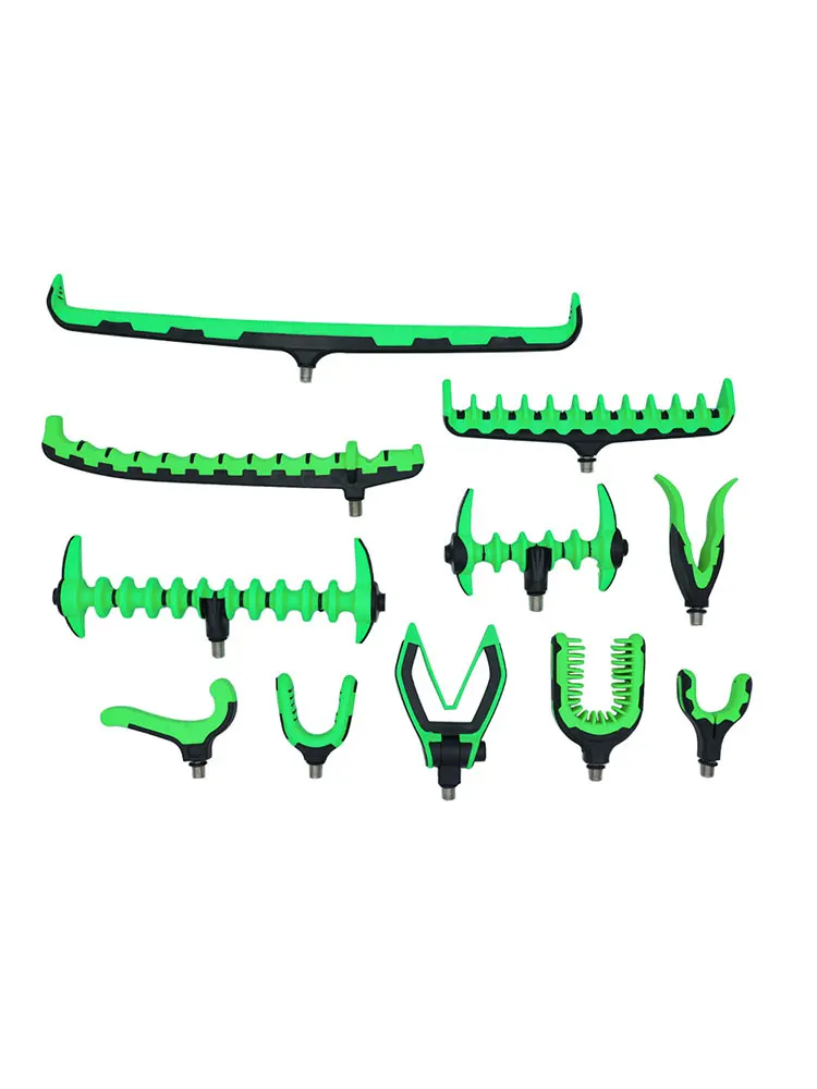 JIGEECARP 1PC plastique carpe canne à pêche tête de repos pour banque de pêche bâtons Buzz barre mangeoire support de canne à pêche accessoires de matériel de pêche