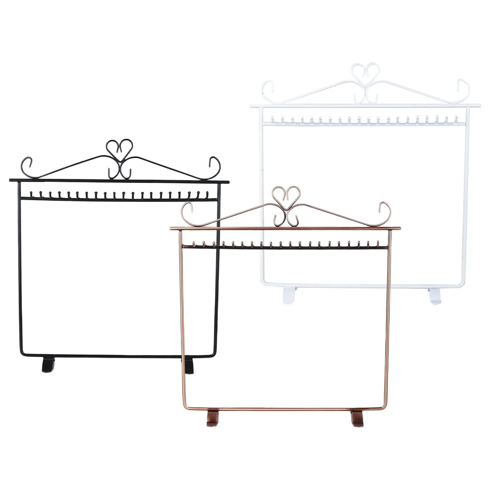 Présentoir à Bijoux T1, Support de Rangement, 20 Crochets, Bracelets, EvalueEar