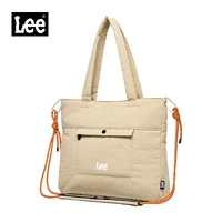 LEE-Bolso grande de hombro con almohada para mujer, bolsa minimalista impermeable Oxford para escuela universitaria, bolso cruzado para trabajo y viajero