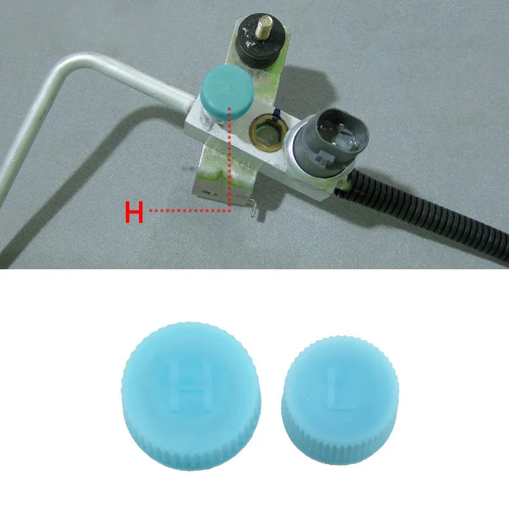 

2x Valve Cap High Low Pressure A/C Air Condition System Valve Cap Low/High Pressure Dust Cap Car 134a Pipe Plus Fluorine Mouth