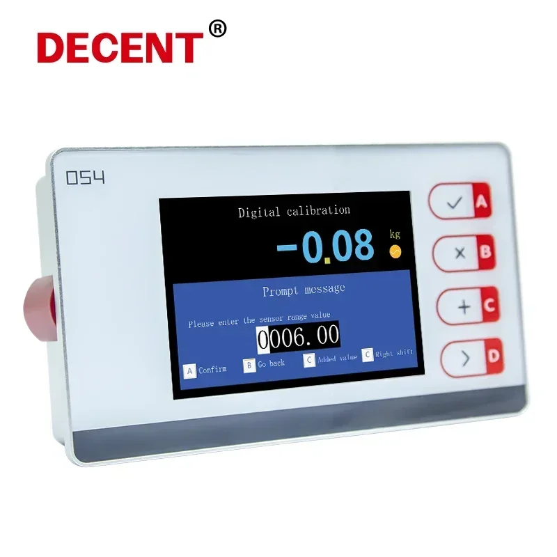 

New Force Gauge Measuring Instrument Weighing Display Control Equipment load cell module RS485 High Precision Pull Push Met