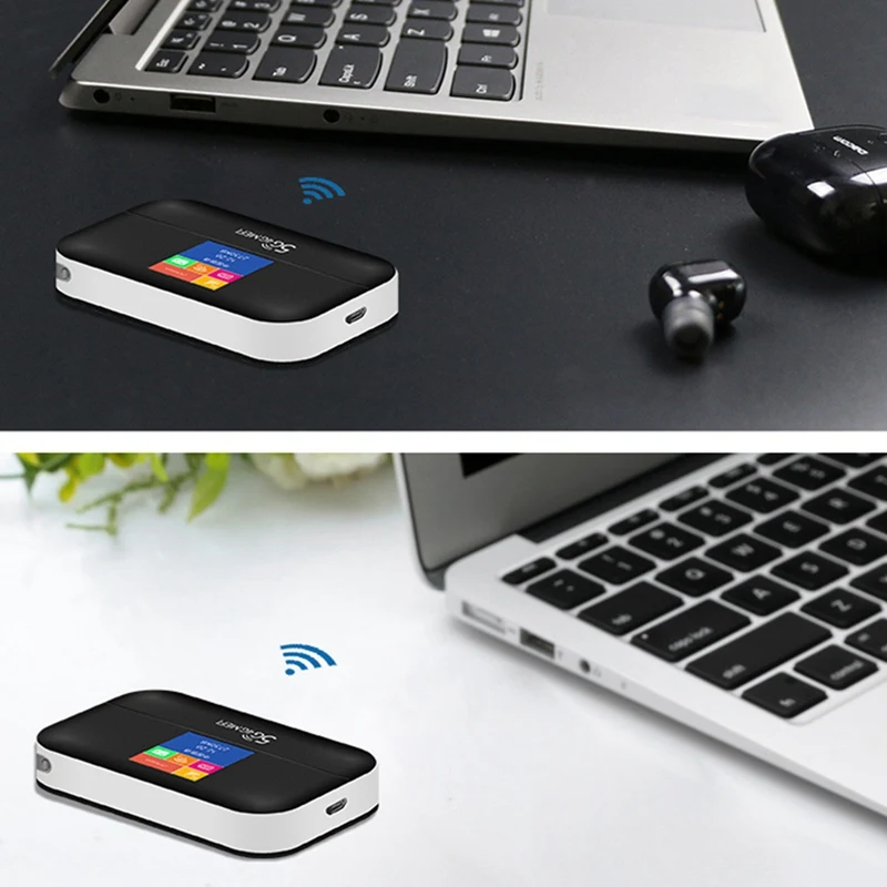 4G Wireless Wifi On The Go 4G Wifi 150Mbps 3000 Mah Mifi Modem Car Mobile Wifi Wireless Hotspot With Sim Card Slot And Screen