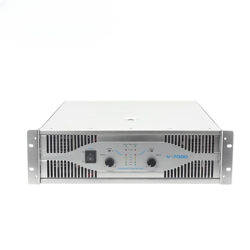 

V-7000 Hot Selling Professional Amp 1000W Audio 3U PA Karaoke Speaker Music Player Power Amplifier