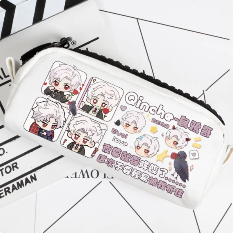 

Anime Sylus Love and deepspace Pencil Case Oxford Canvas Storage Bag Pencil Box Pencilcase School Pen Bag 2599