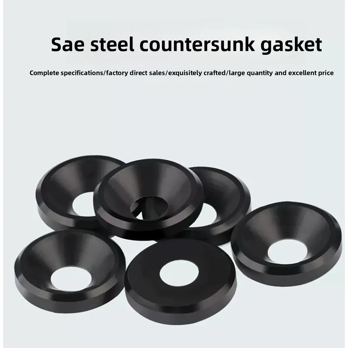POM Nylon Plastic Concave Hole Fish Eye Wear Resistant Insulation Thickened Washer M3 M4 M5 M6
