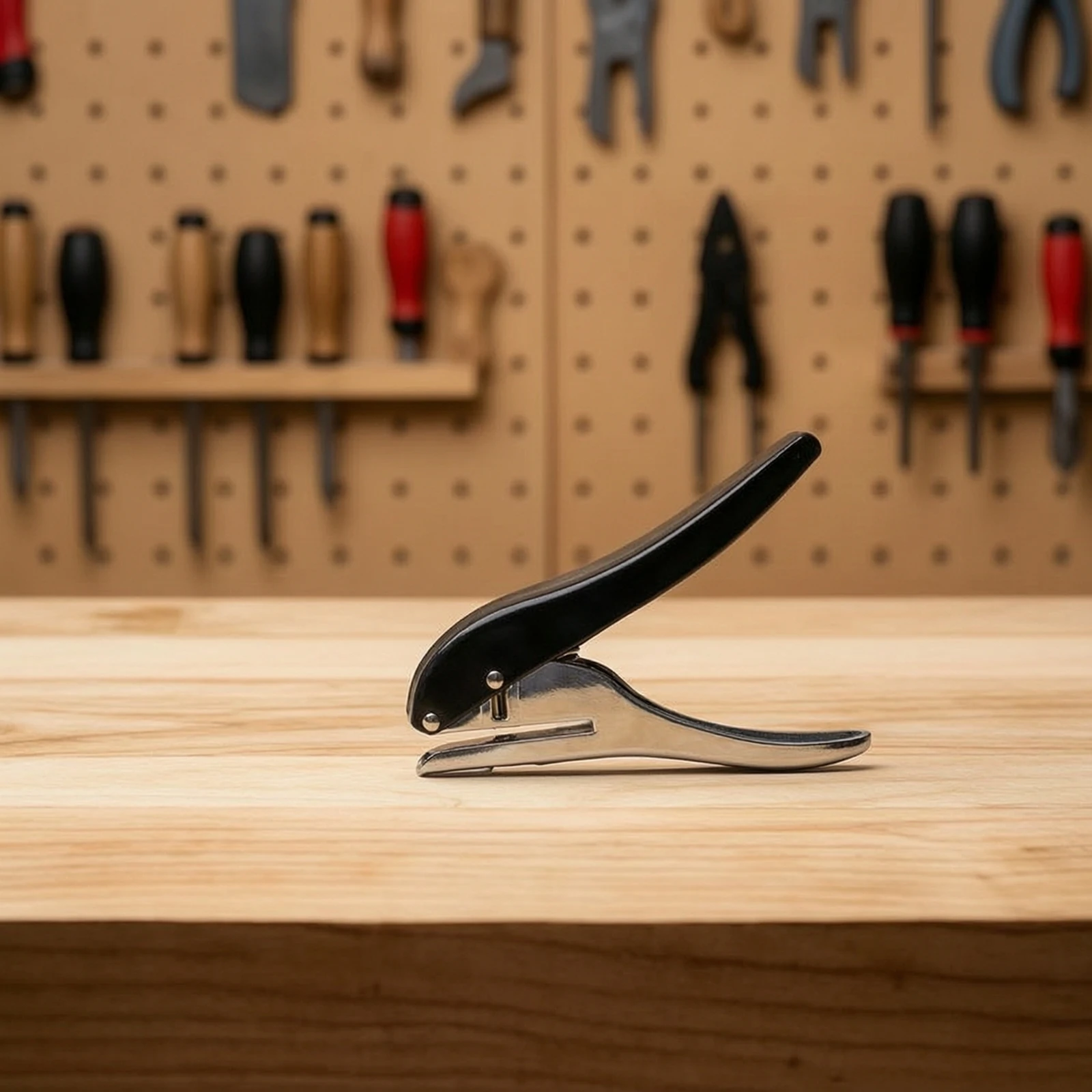 Woodworking Edge - Edge Banding Punch Lever-Action Woodworking Hole