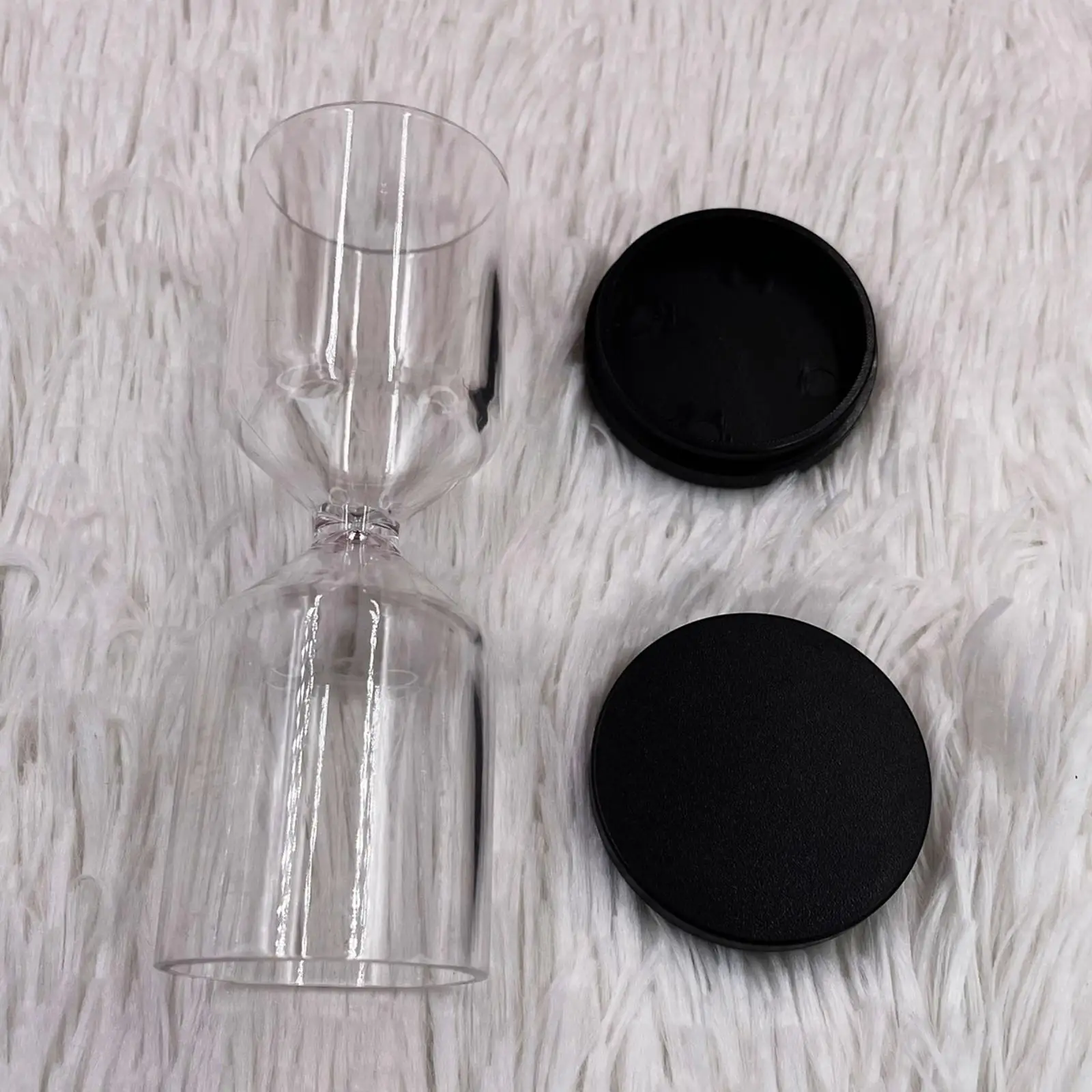 Fillable Hourglass Openable Desktop Decor Kids Experiment Props Lightweight