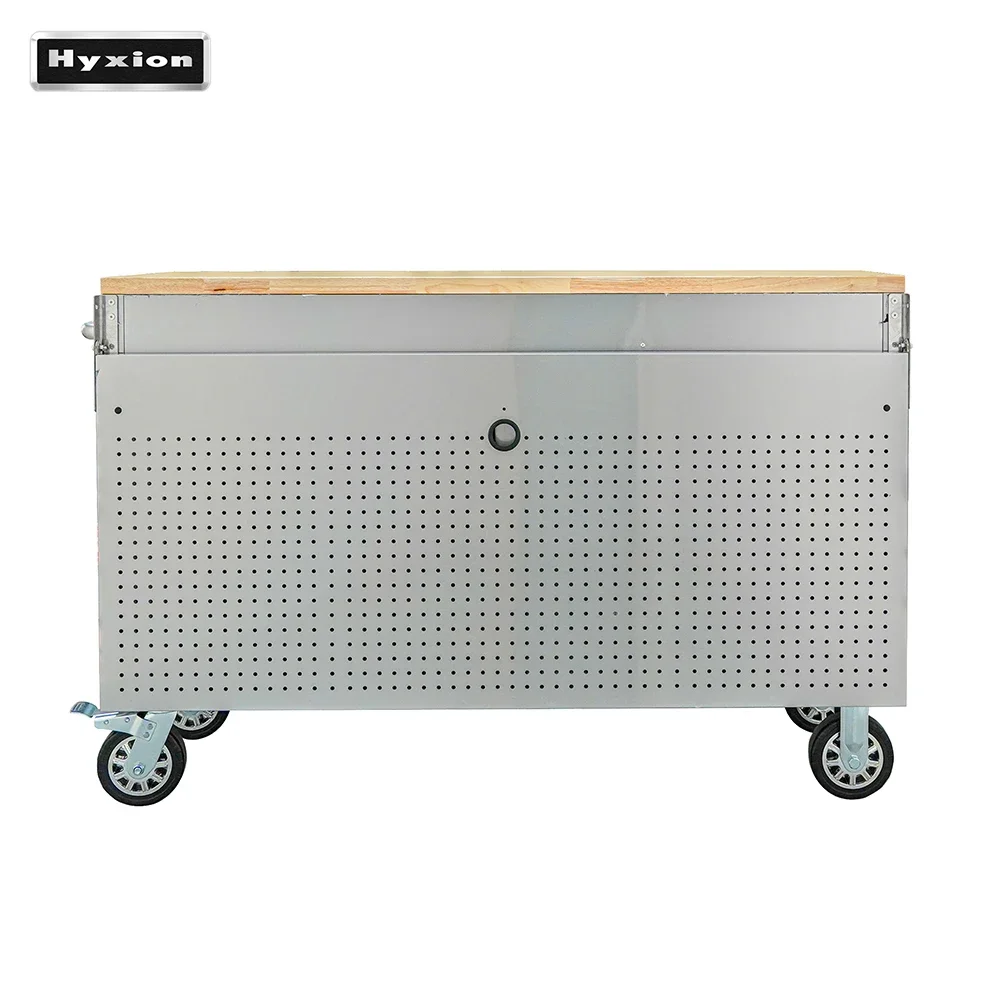 Hyxion manufacturer 55 inch 10 drawer garage tool cabinet