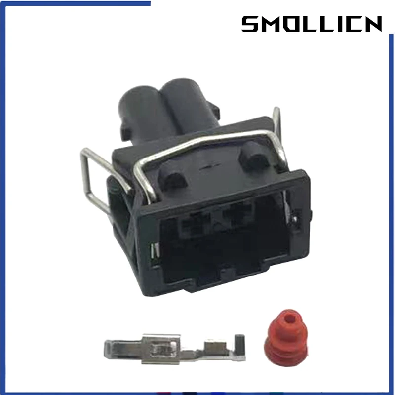 1 Set 2 Pin 3.5mm 357 972 762 / 357 972 752 Auto Waterproof Wiring Harness Connector Back Up Lamp Switch Connector 357972762