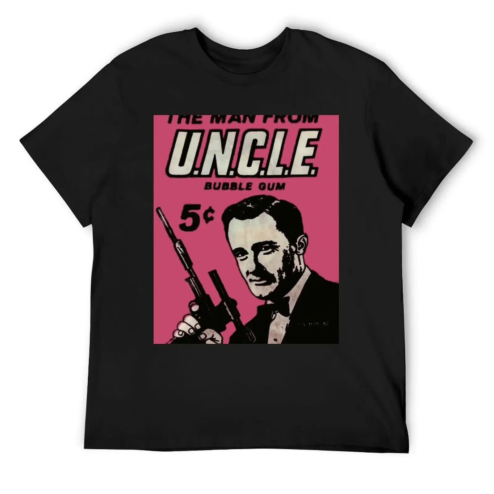 

Vintage Man From U.N.C.L.E. with Napoleon Solo - Authentic, Distressed T-Shirt vintage T-shirts man blue lock Men's t shirts