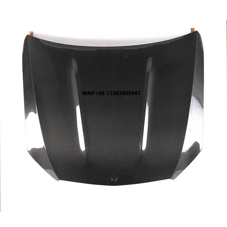 

Car Hood Engine Cover Upgrade to C63 Style Carbon Fibre Engine Hood for Class W205 2015-2021
