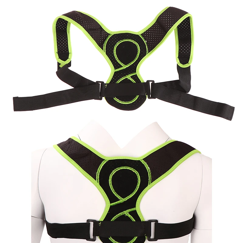 Back Posture Corrector Adjustable Neck Brace Training Equipment Home Office Man Woman Postura Shoulder Support Correction Belt