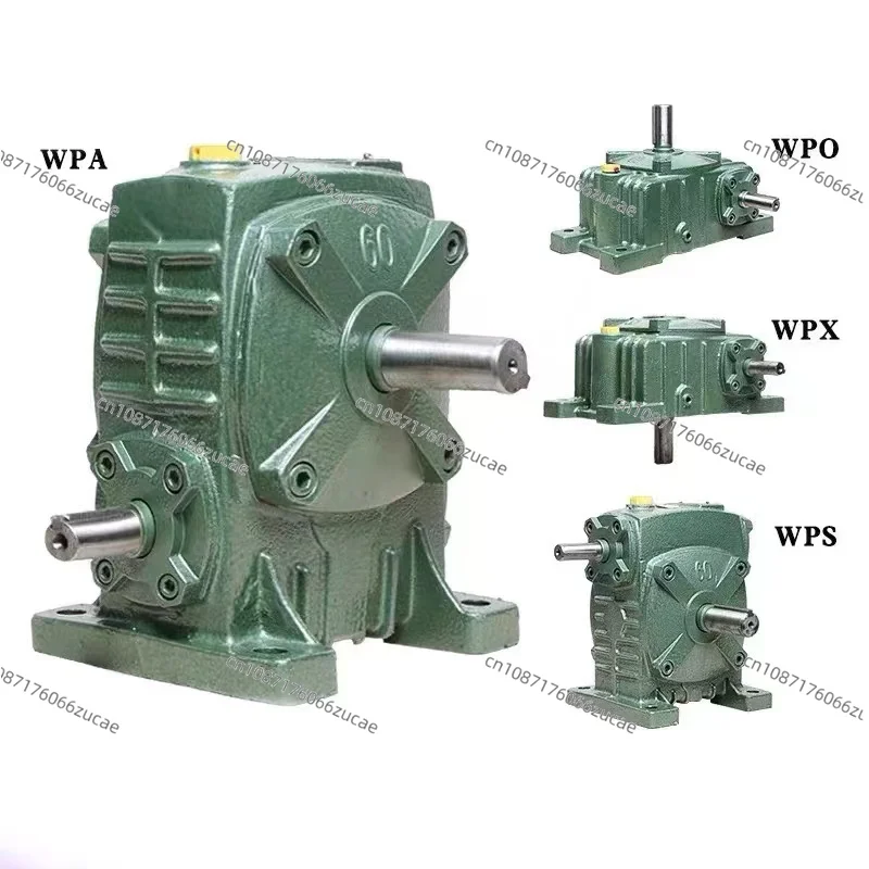 Electric Worm Gear Reducer WPA 40 50 60 70 80 100 120 135 147 155 175 200 250 Worm Gearbox Speed Reducer