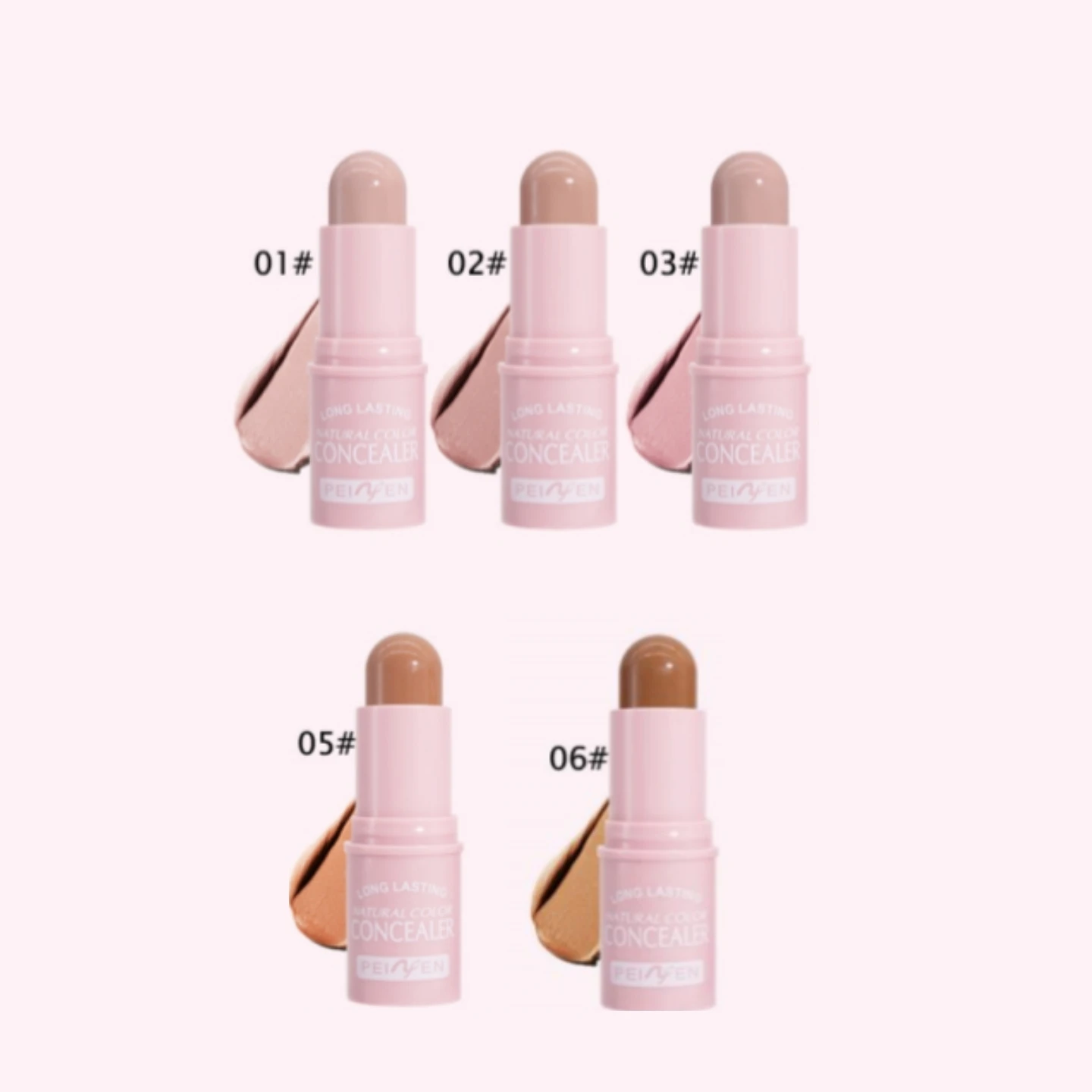 Delicate Natural Concealer Waterproof and Sweat-proof Lightweight Natural and Smooth Long-lasting for all skin tones and types