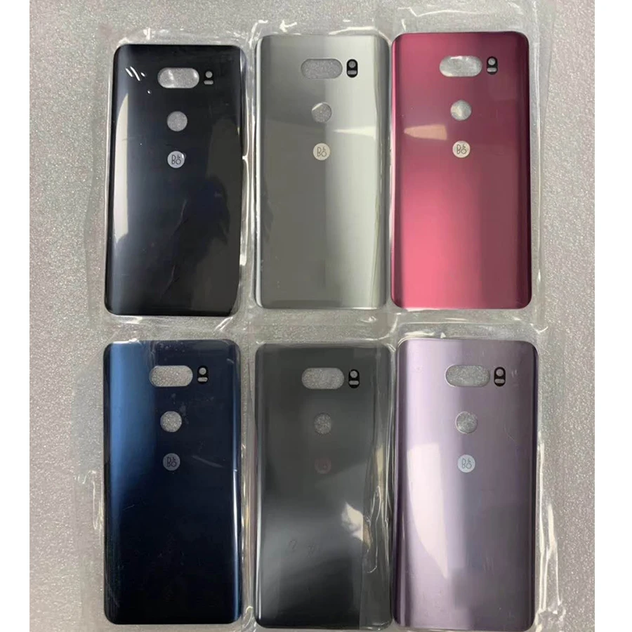 Back Cover for LG v30+/v30 Rear Housing Door Battery Cover for VS996 LS998U H933 LS998U H930 back housing with camera lens glass