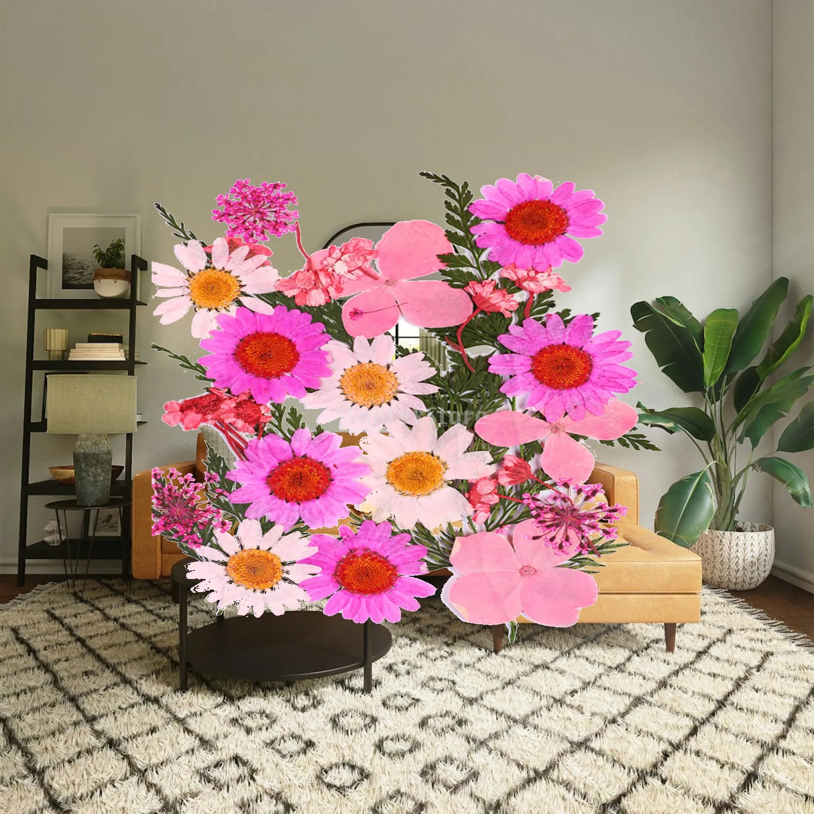 Resin Art Rose Petals - 25 Szt. Suszonych Kwiatów, Płatki Kwiatów