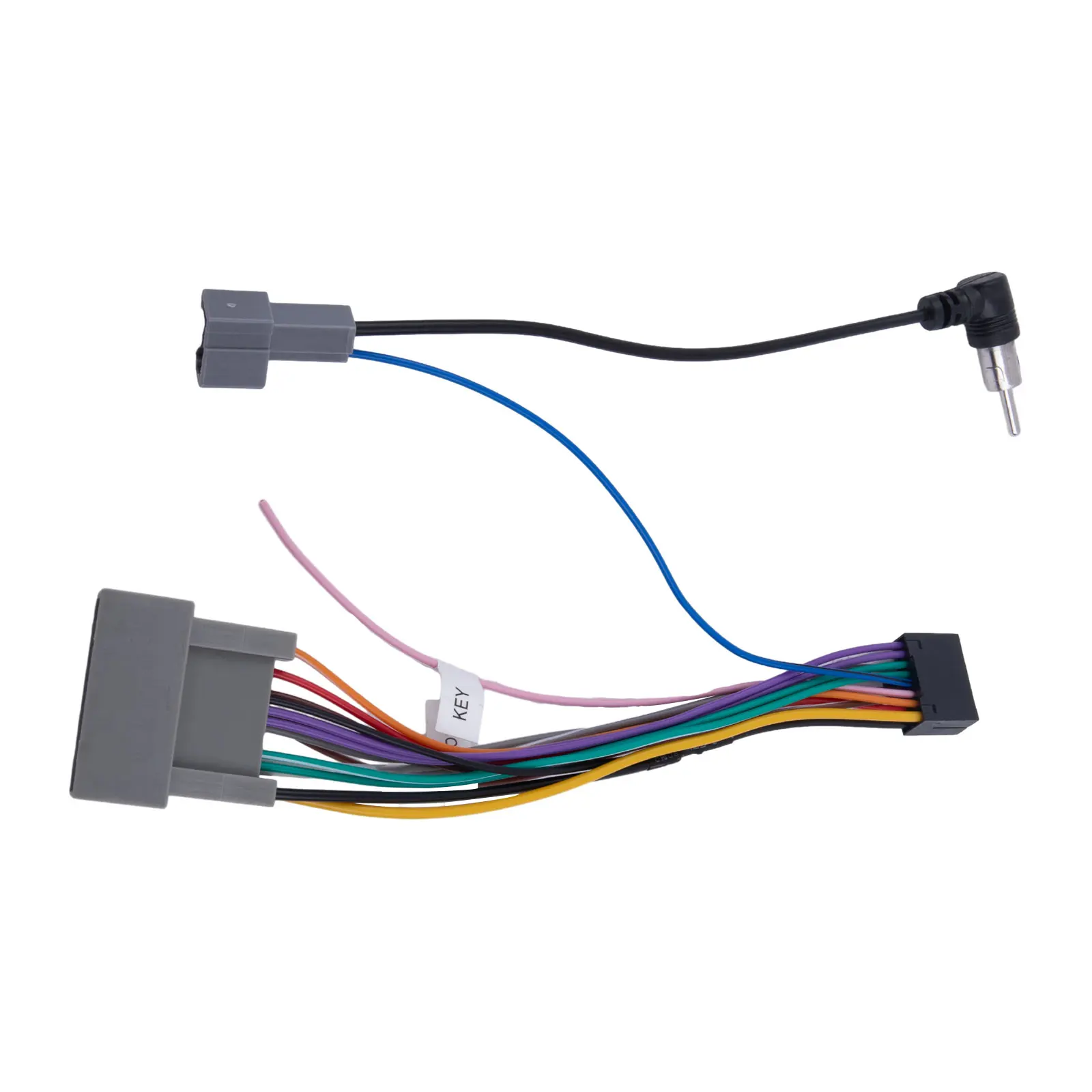 OE Style Power Cable Adapter for Honda Car Audio DVD Player, Connects to Original Harness for Seamless Installation