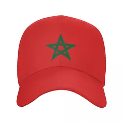 Morocco Flag Baseball Cap UnisexAdult Moroccan Proud Patriotic Adjustable Dad Hat for Men Women Outdoor Sun Hats