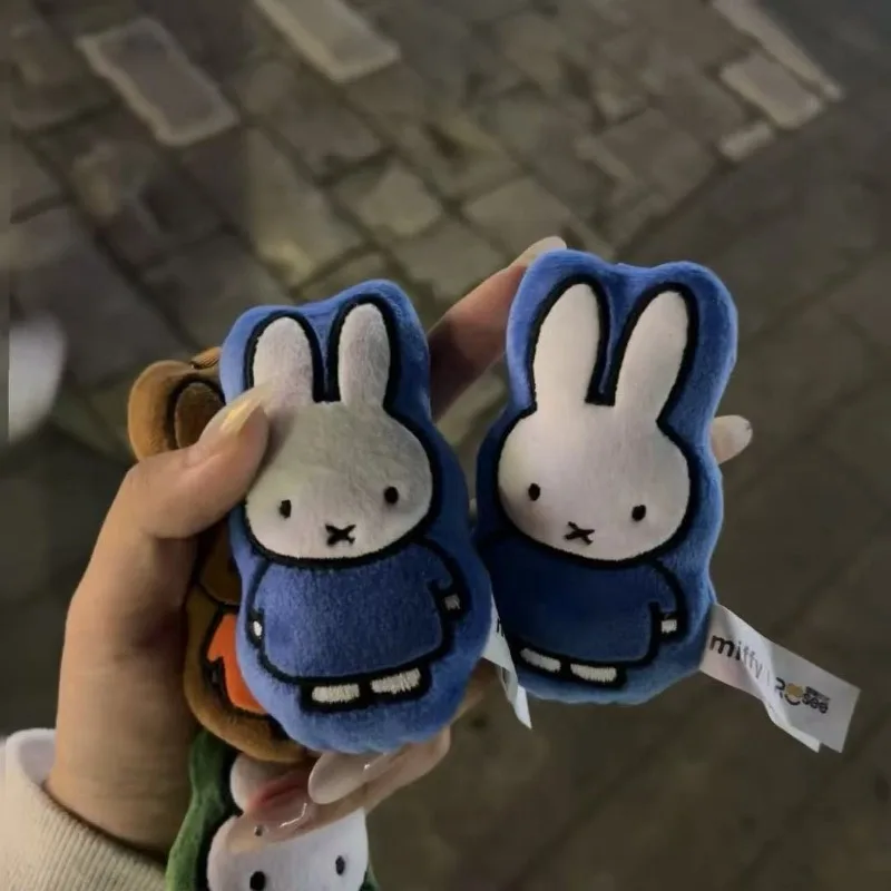 

Cute Miffy Rabbit Plush Brown Pendant, Super Cute and Niche Bag Pendant, Schoolbag Doll, Keychain