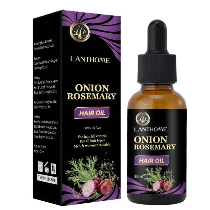 Rosemary Onion Hair Growth Oil Promotes Hair Growth Improve Hair Thickness