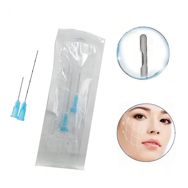 100 pces-agulha de preenchimento hipodermico descartável de alta resistência 23g 25g 27g 50mm canula micro ponta romba canula com filtro