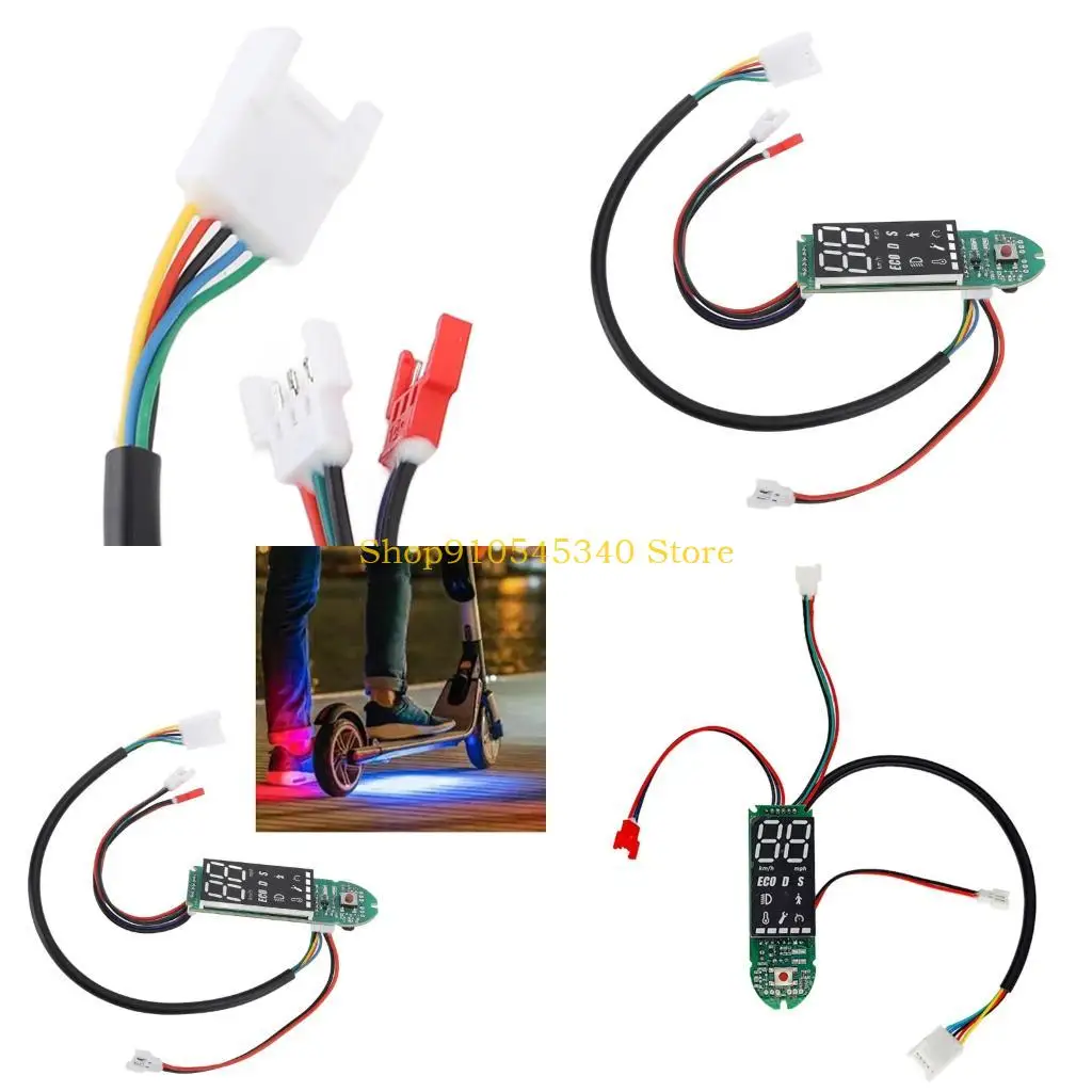 

U2JA Easy to Install Scooter Instrument Dashboard with Speed and Battery Indicators