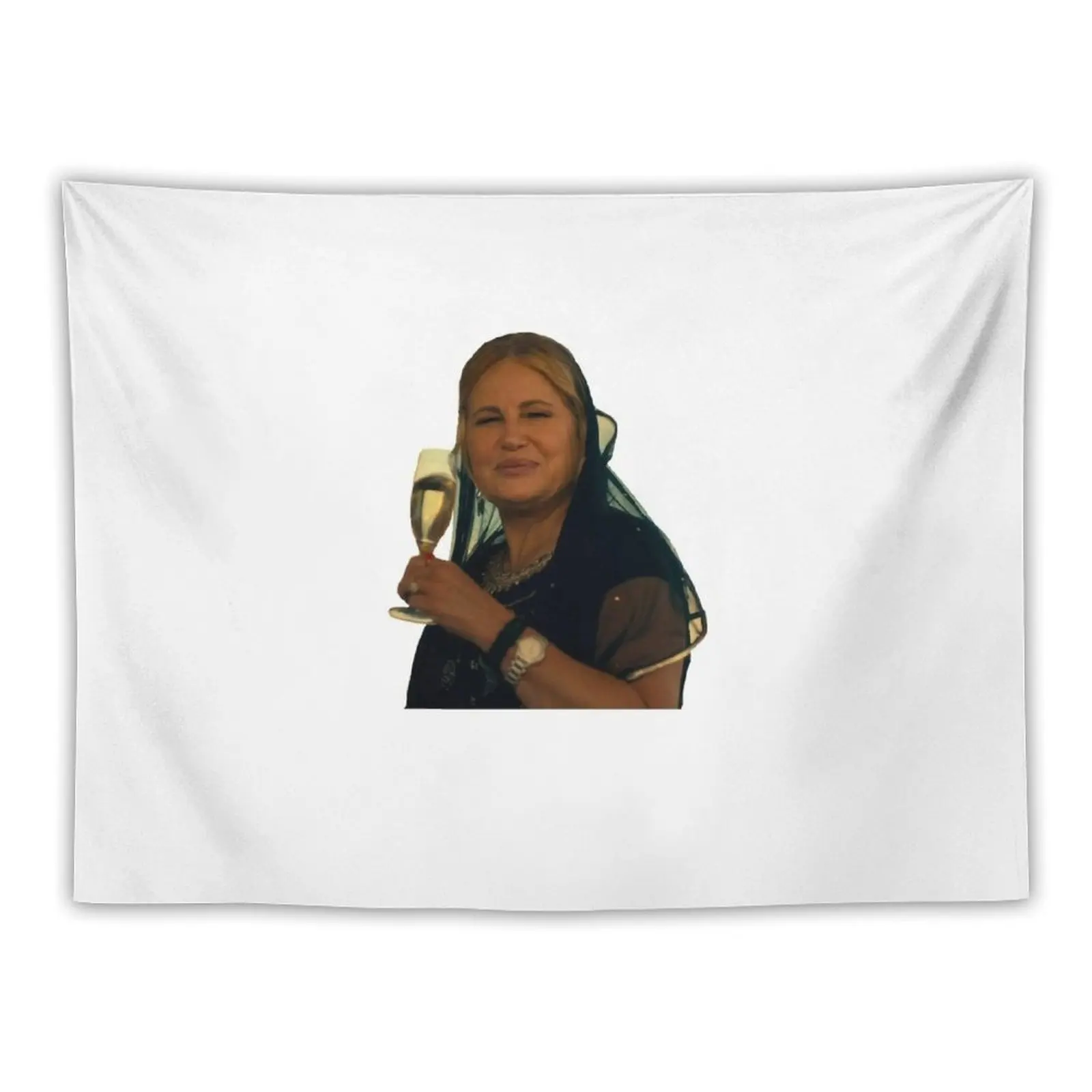 Jennifer Coolidge as Tanya Tapestry Decorative Wall Wallpaper Wall Hanging Aesthetic Room Decorations Tapestry