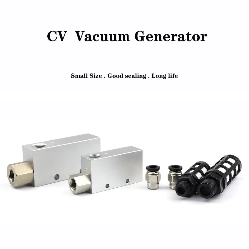 진공 발생기 배기 분사기 압력 공압식 CV-10HS 15HS 20HS 25HS 음압 제어 밸브 집적형 진공 분사기 대유량 음압 진공 흡착 및 해제 일체형 공기 밸브 공압식 스위치 탑재 강력 흡착 진공 밸브 로봇 팔 부품 흡착판 강력 흡착 컨트롤러 음압 밸브 CV 진공 발생기 강력 흡착 에미터 진공 밸브 컨버터 흡착판 부품 전자기 제어 밸브 고진공 큰 흡인력 큰 유량 CV 시리즈는 규격이