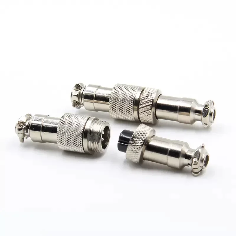 10Set GX16 2 3 4 5 6 7 8 9 10 Pins Male Female Lc Cable Aviator Aviation Circular Connector Plug Socket GX12 GX20