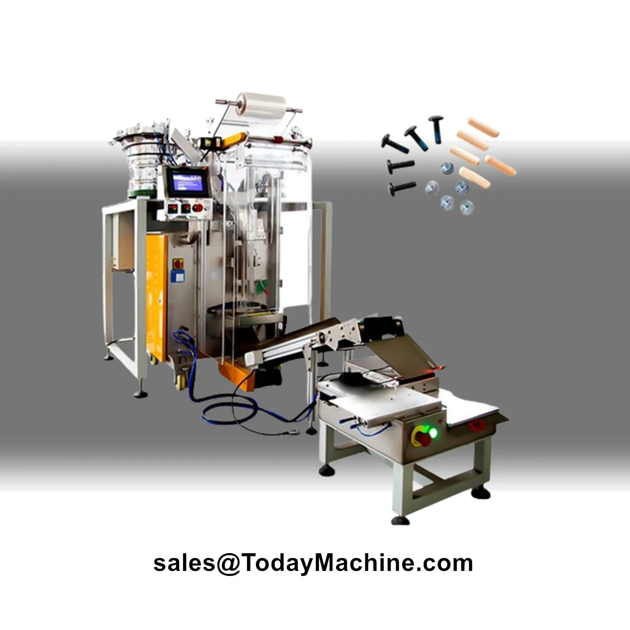 Automatic Fastener Counting Weighing Packing Machine for Nails Washers Nuts Bolts Screws