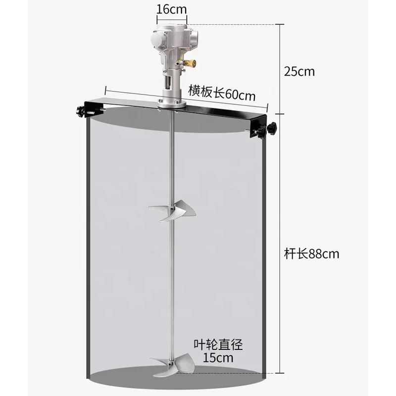 Efficient mixed soap detergent pneumatic lift dispersion 20 liter machine