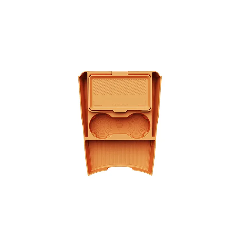 For 2026 Audi E7X Lower Center Console Storage Box Multifunctional Glasses Holder Car Accessories Modification Parts