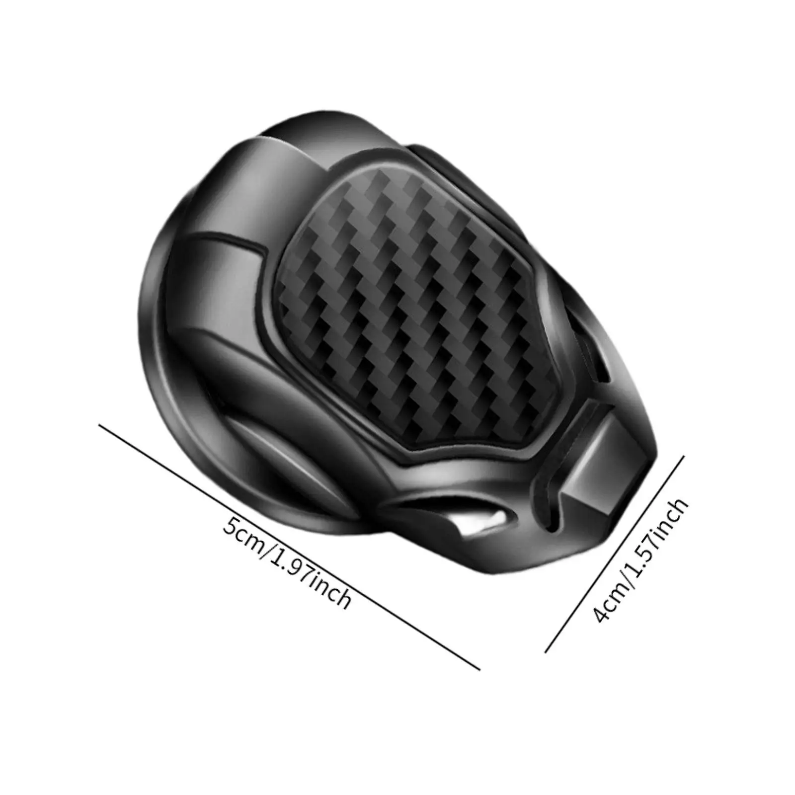 Generic Car Push Start Button Cover Automotive Accessory Spare Parts Easy to Install Practical Automobile Parts Car Decoration