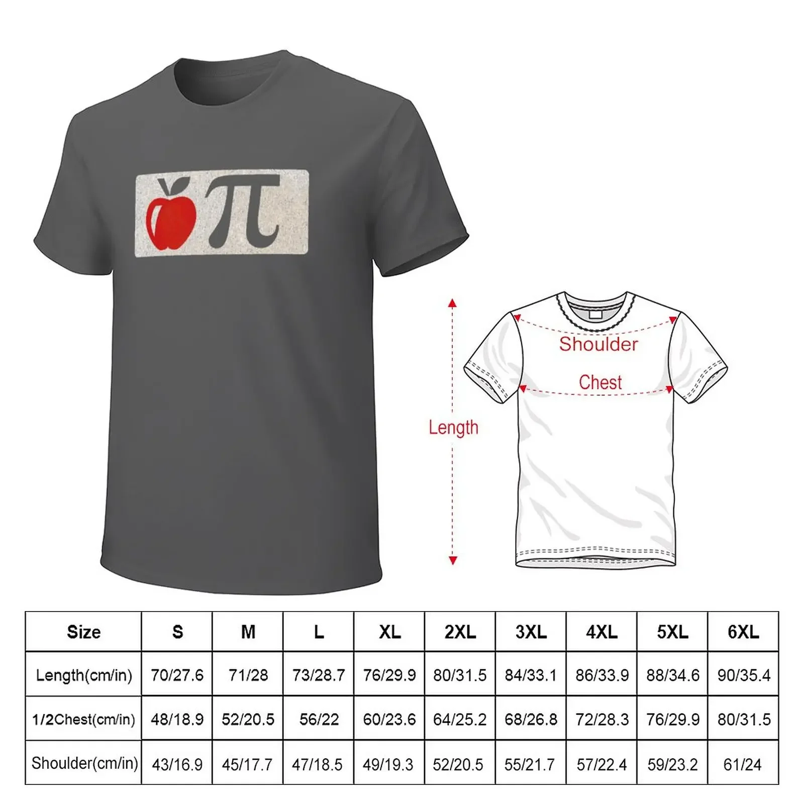 Pi Day - Apple Pi T-Shirt sweat plain animal prinfor boys mens champion t shirts