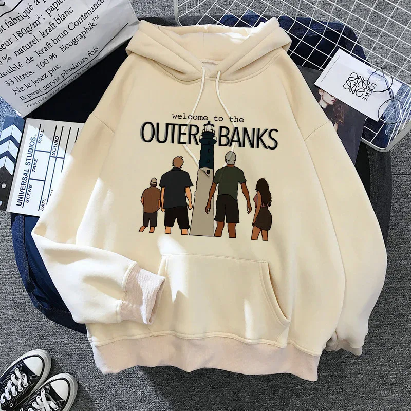 2024 New High Quality Fashiona Female Clothes Women Outerbanks Ullzang Graphic Sweatshirt Women's Sweatshirt Tops