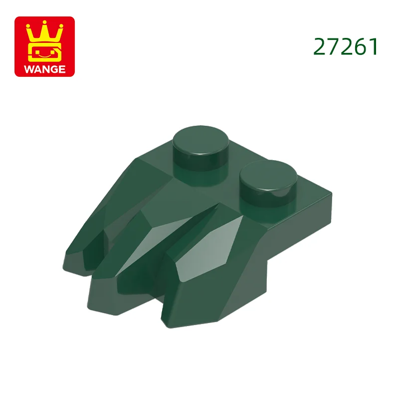 Wange135 stks/partij 27261 Speciale 2x3 Plaat met Rotsen Bouwstenen MOC Accessoires Compatibel met Baksteen Kinderen Speelgoed Geschenkdoos